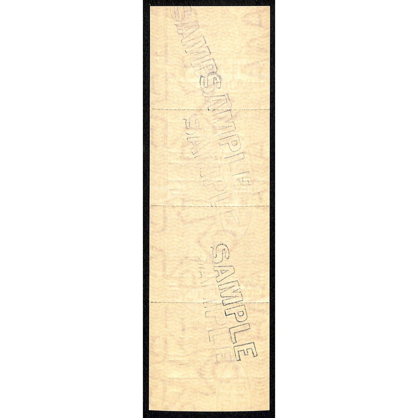 N.Y.C.R.R. - D. & H. R. R. New York / Albany SAMPLE Ticket c1960's Scarce #17221