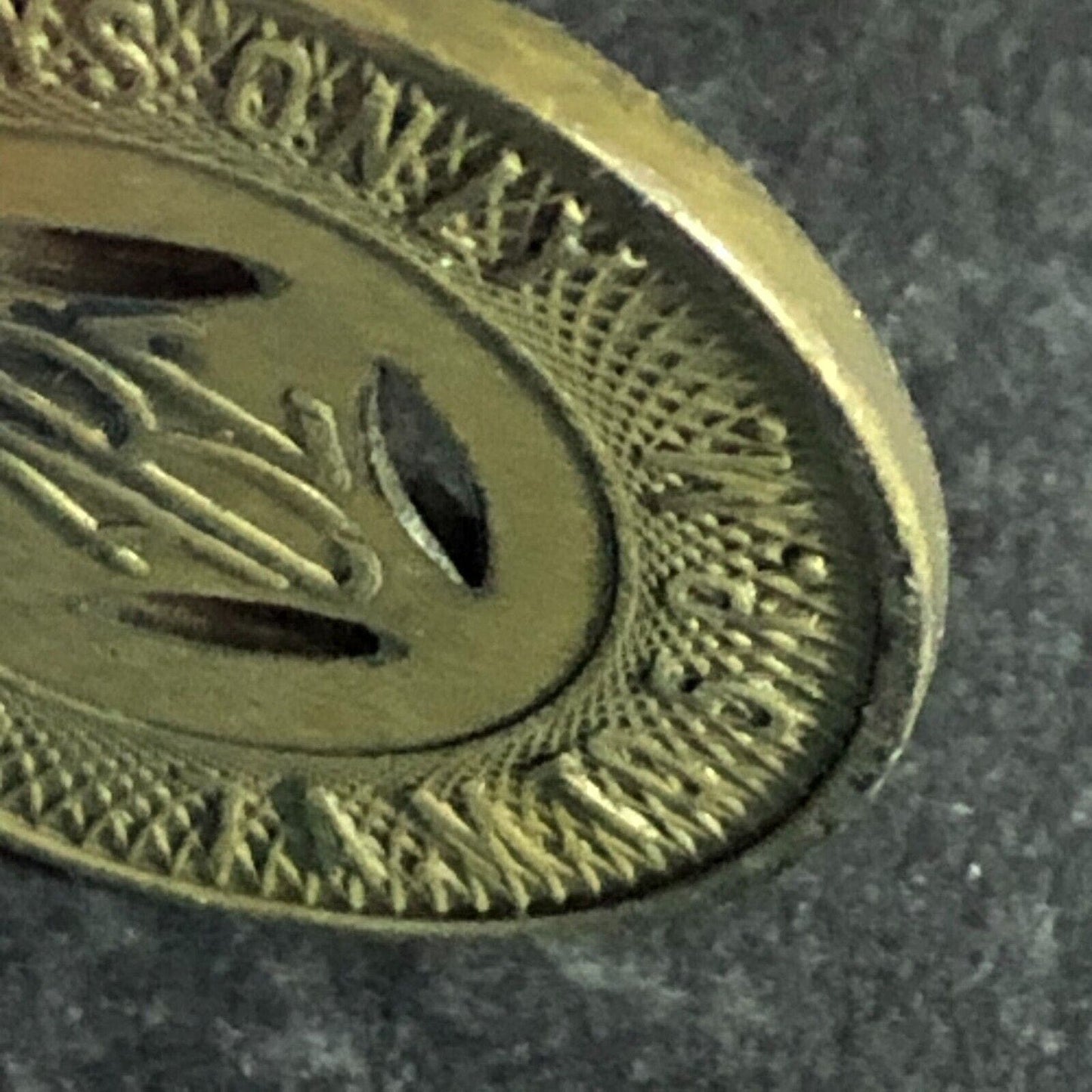 Albuquerque Bus Co. Brass "Good on School Days Only" Transit Token c1961 - 23mm