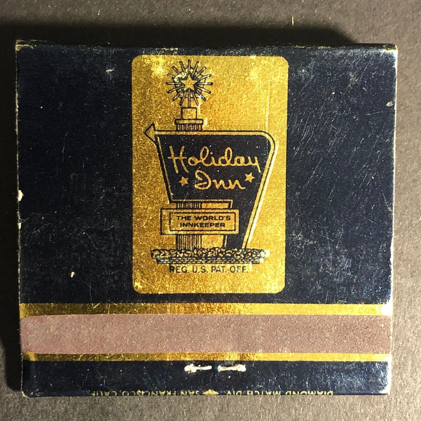 Frederic's Restaurant Holiday Inn SF, CA 30-Strike Full Matchbook c1975-85 - VGC