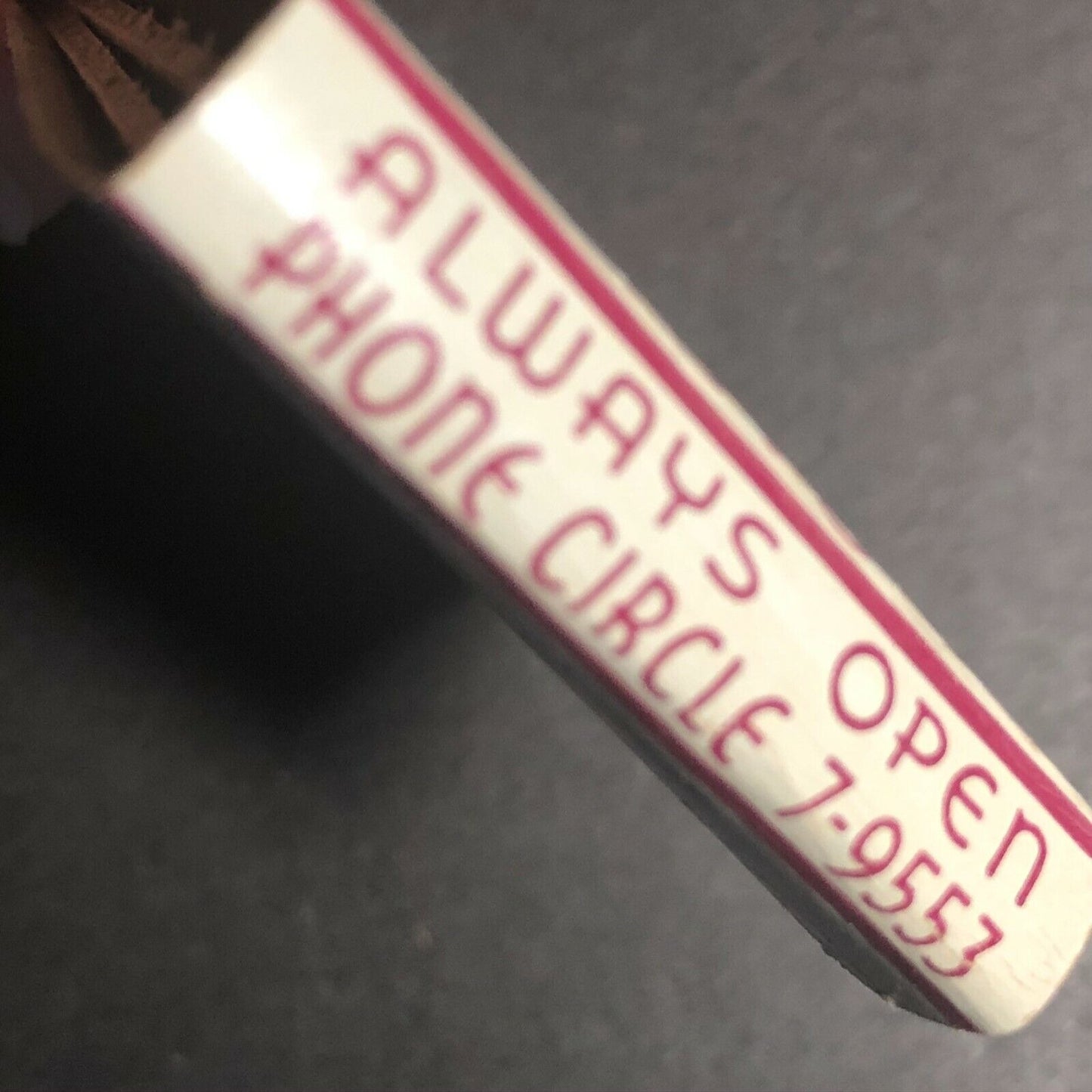 1940's-50's Full Matchbook - "La Salle Cafeteria" 51st & 7th Ave New York