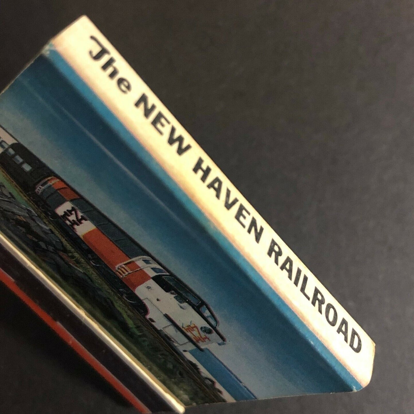 Scarce Vintage c1960's Mostly Empty Matchbook New Haven Railroad