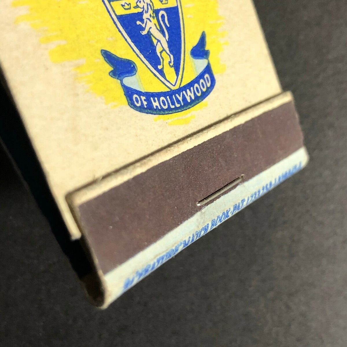 Scarce c1950's-60's Full FEATURE Matchbook Hollywood "Bit of Sweden" Sunset Blvd