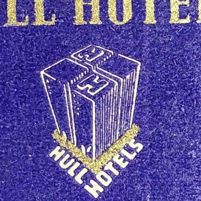 Scarce c1940's Full Matchbook - Hull Hotels California Miramar El Rancho