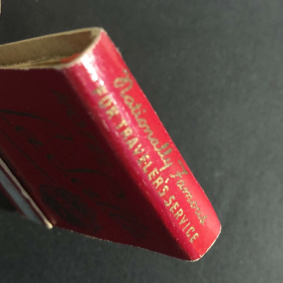 Very Scarce Vintage c1940's Full Matchbook La Salle Restaurant South Bend, IND