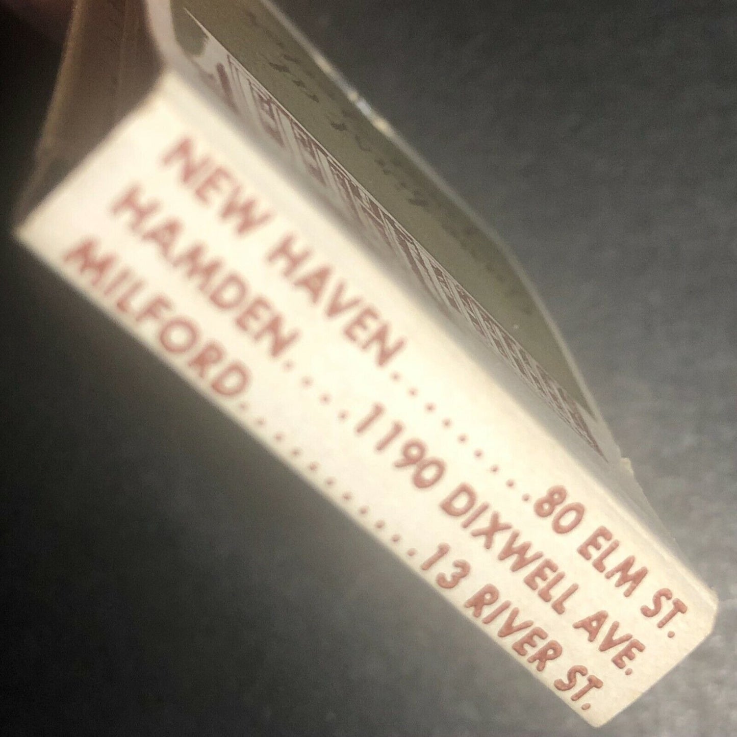 1950's-60's Full Matchbook "First Federal Savings and Loans Assoc. New Haven, CT