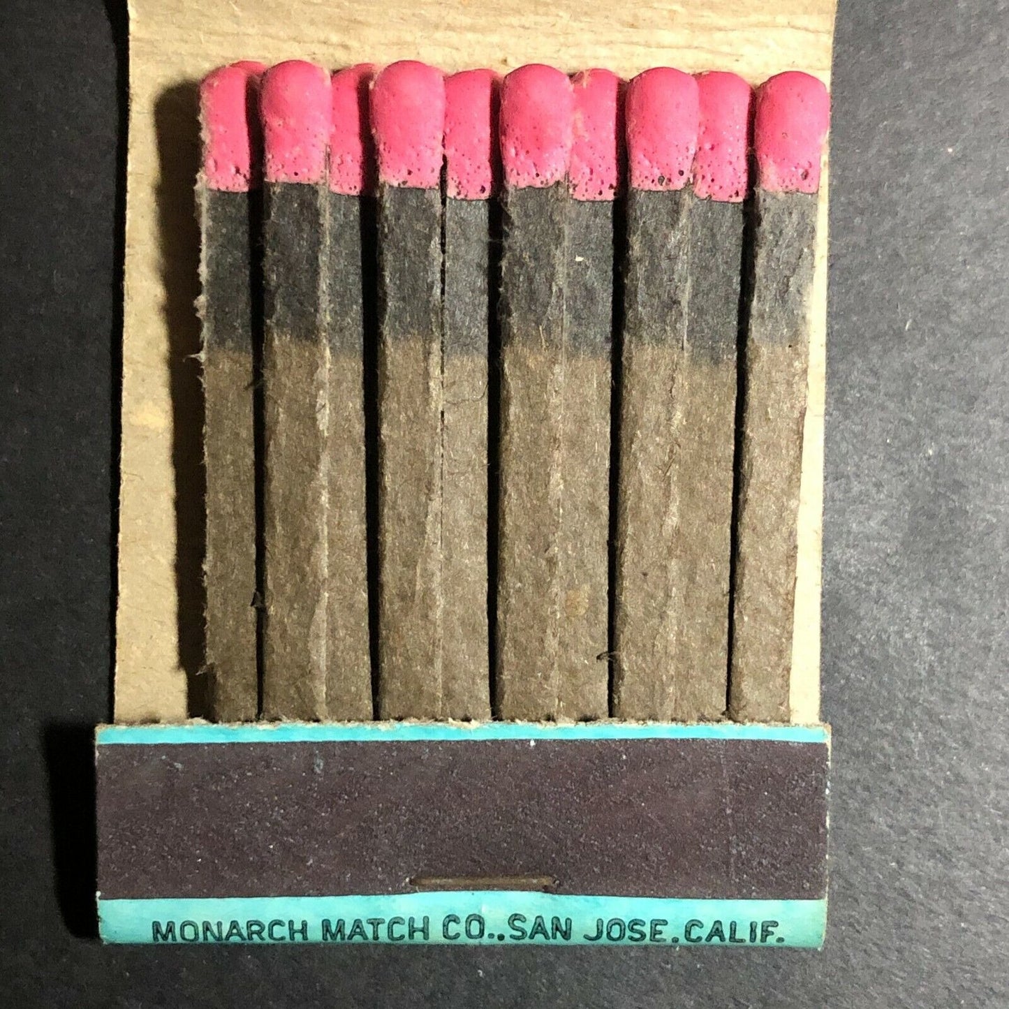 1940-50's Full Matchbook Advertising - Capitol Cafe Mariposa, CALIF