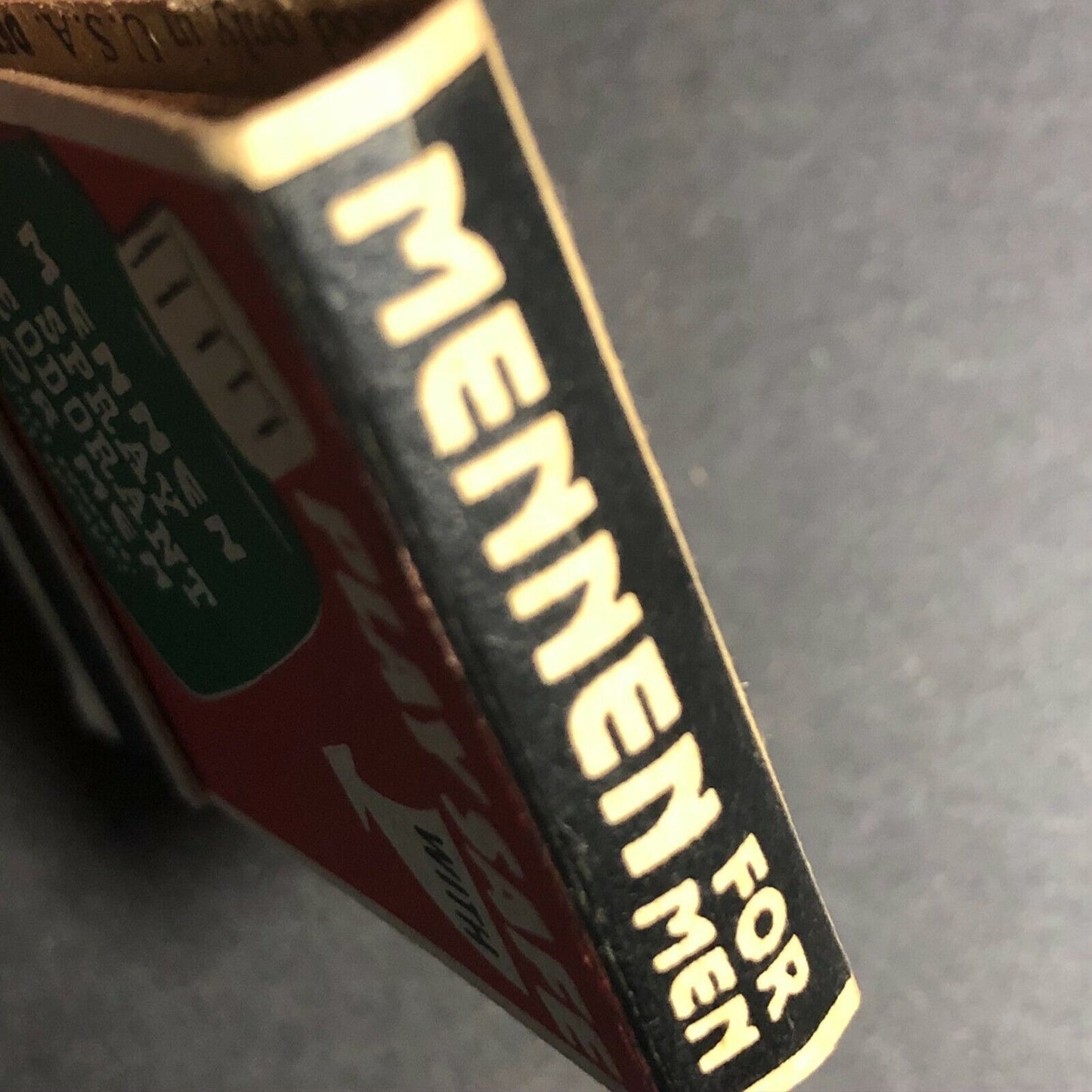 1940-50's Full Matchbook - Mennen Spray Deodorant For Men "Just Squeeze It..."