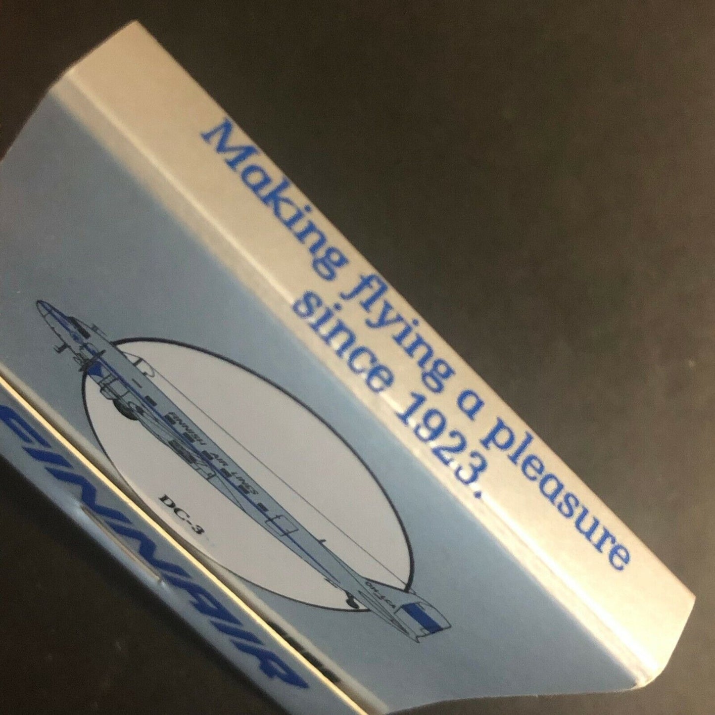 Vintage c1970's-80's Full NOS Matchbook Finnair Aircraft Series - DC-3