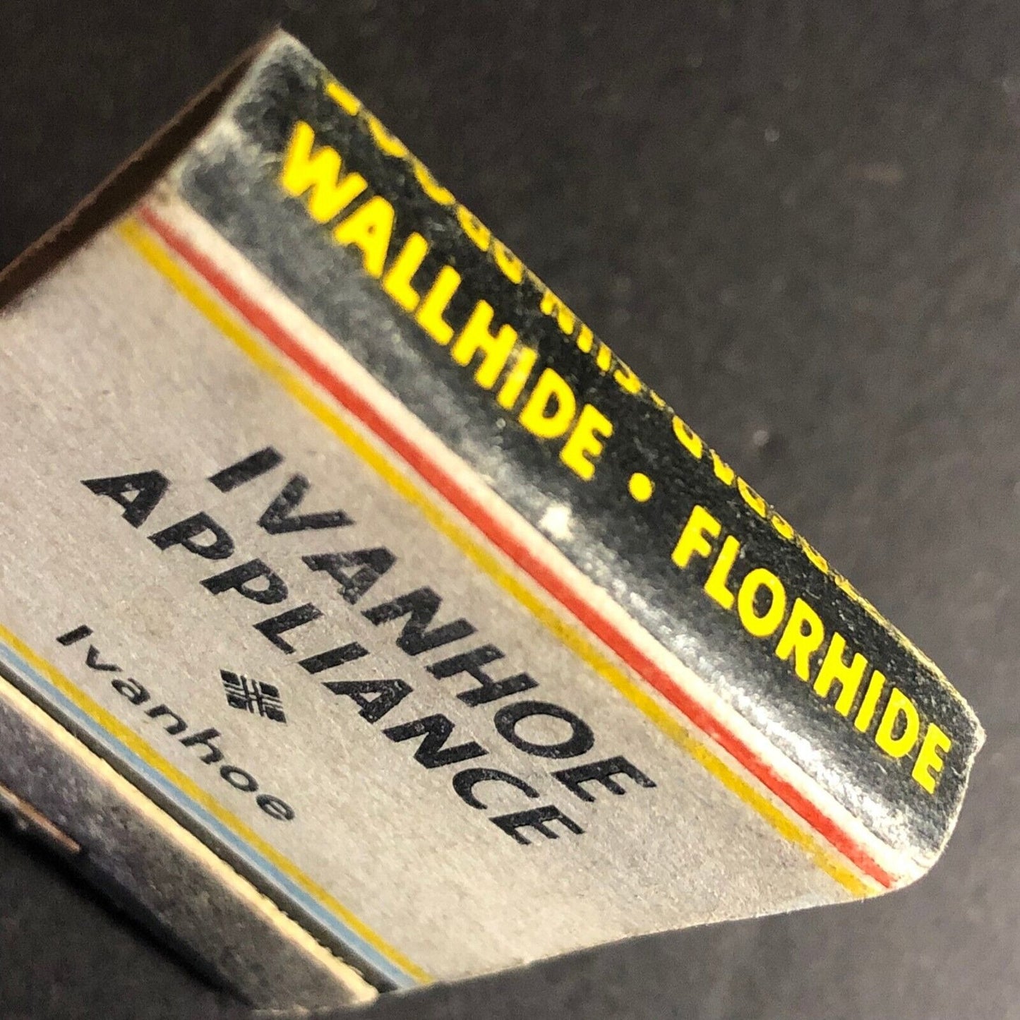 Ivanhoe Appliance Pittsburg Paints Ivanhoe, CA Matchbook c1960's Full 20-Strike
