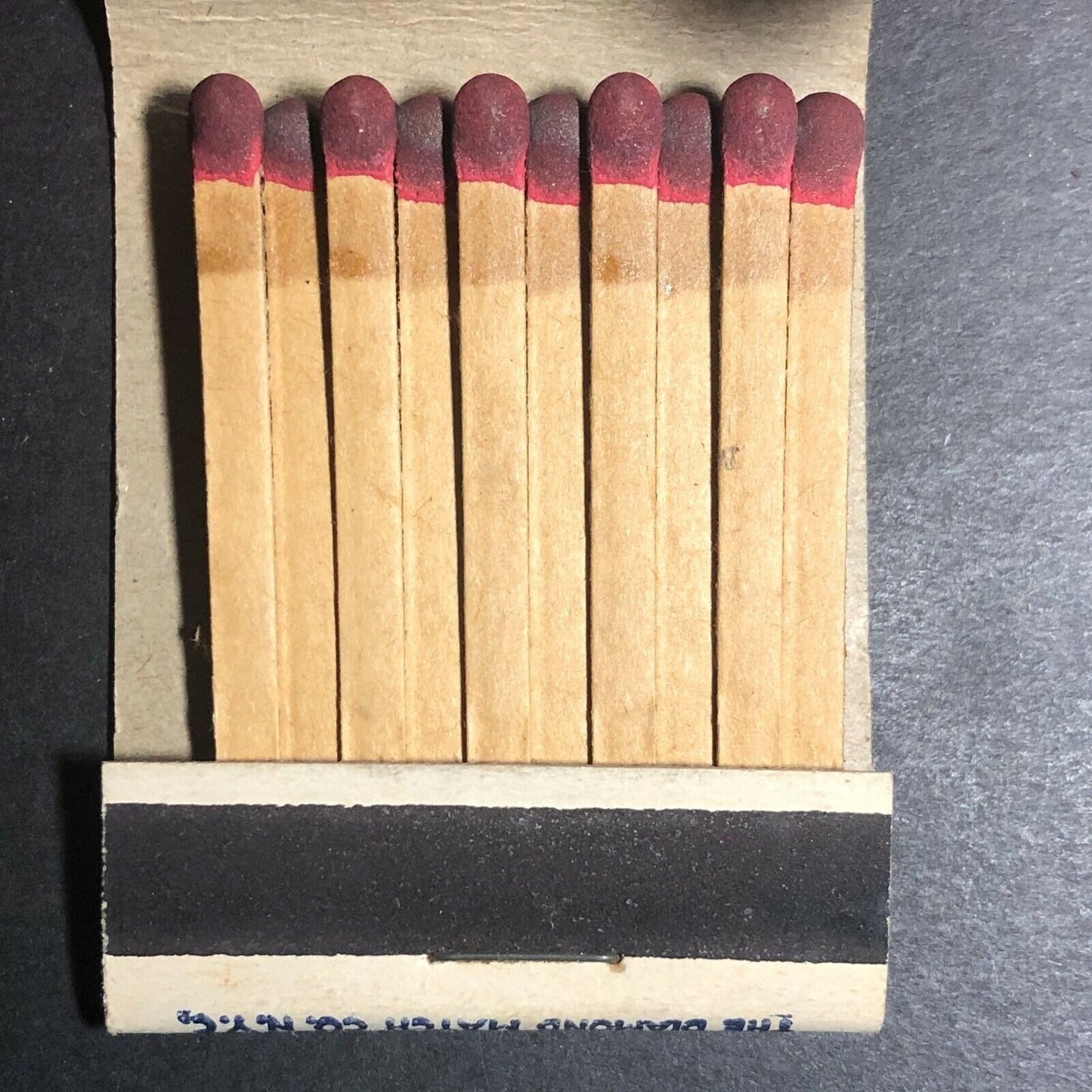 1930's-40's Full Matchbook Diamond Match Co. Waxed Paper w/ Safety Edge