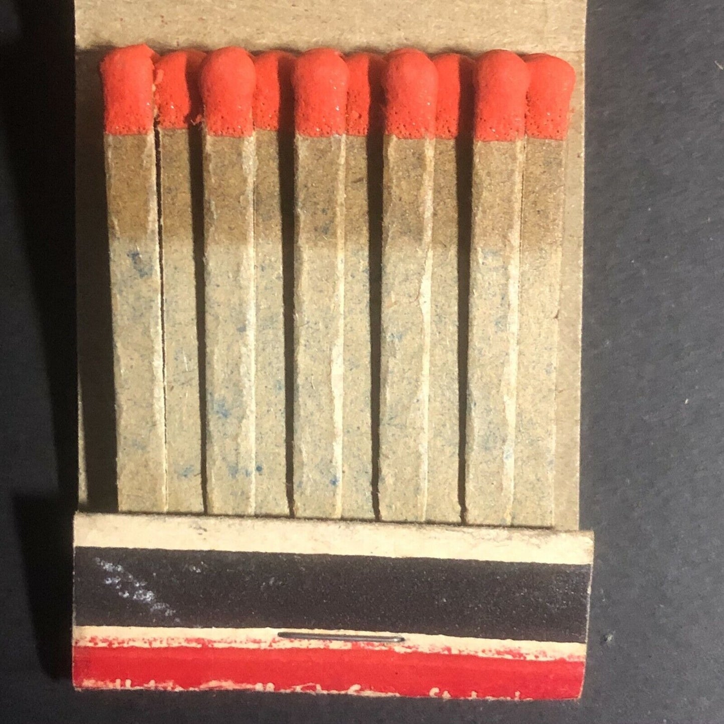 Scarce 1930's-40's Full Matchbook "Red Cross Cough Drops" "For More Than 60yrs"