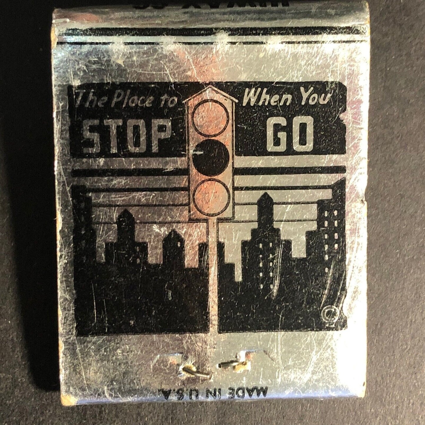 Hulls Motel Inn Hiway Rt. 66 Williams, AZ 20-Strike Full Matchbook c1940's-50's