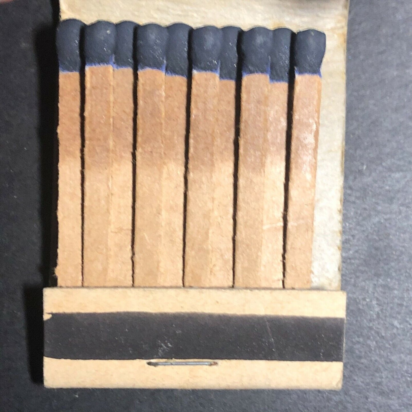1950's Full Matchbook "Hunt's Tomato Sauce" Peaches "Hunt For The Best"