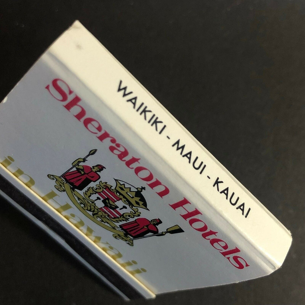 Vintage c1960's-70's Full Matchbook Sheraton Hotels in Hawaii Waikiki Maui Kauai