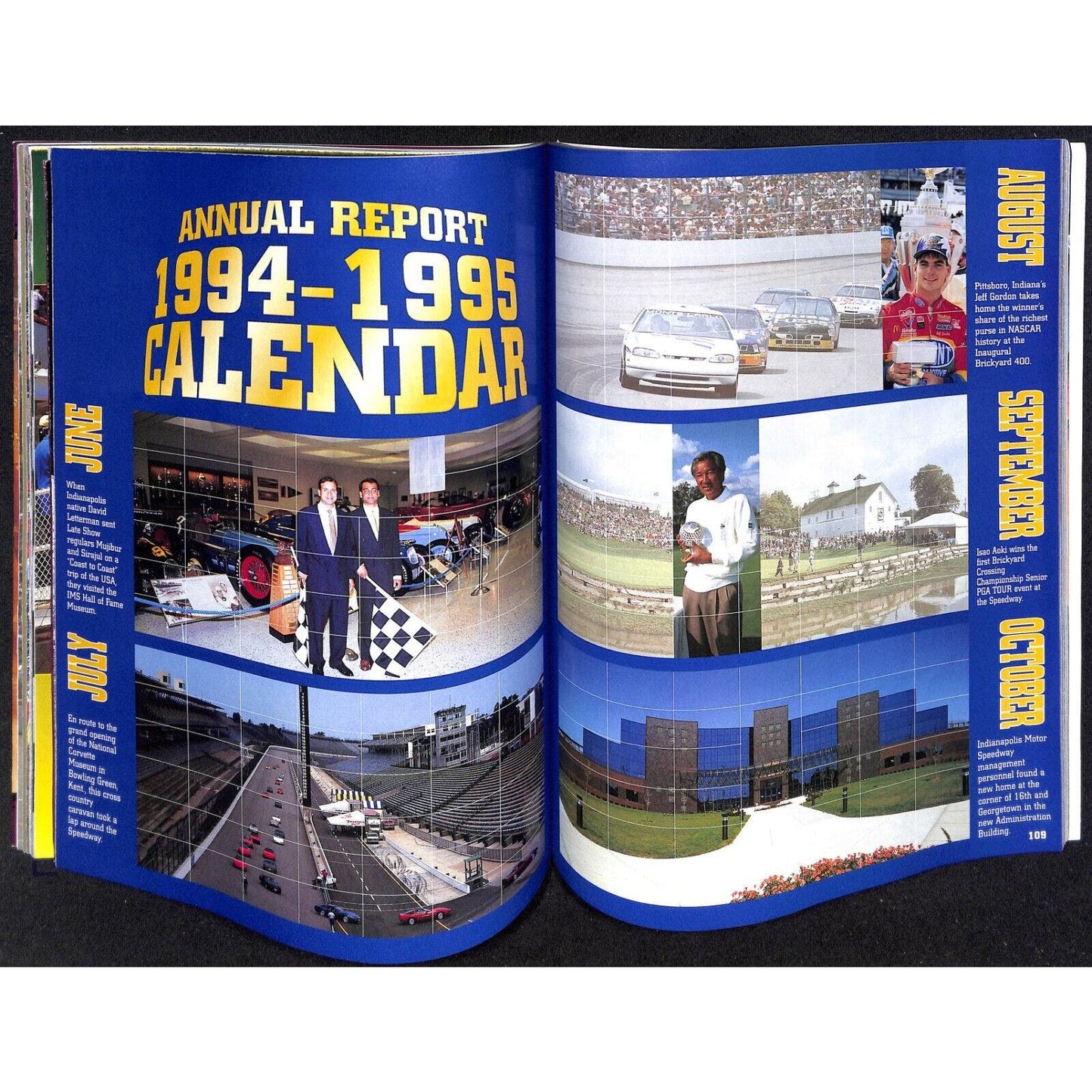 1995 Indianapolis 500 Program Racing VGC 224pp 1lb 6oz