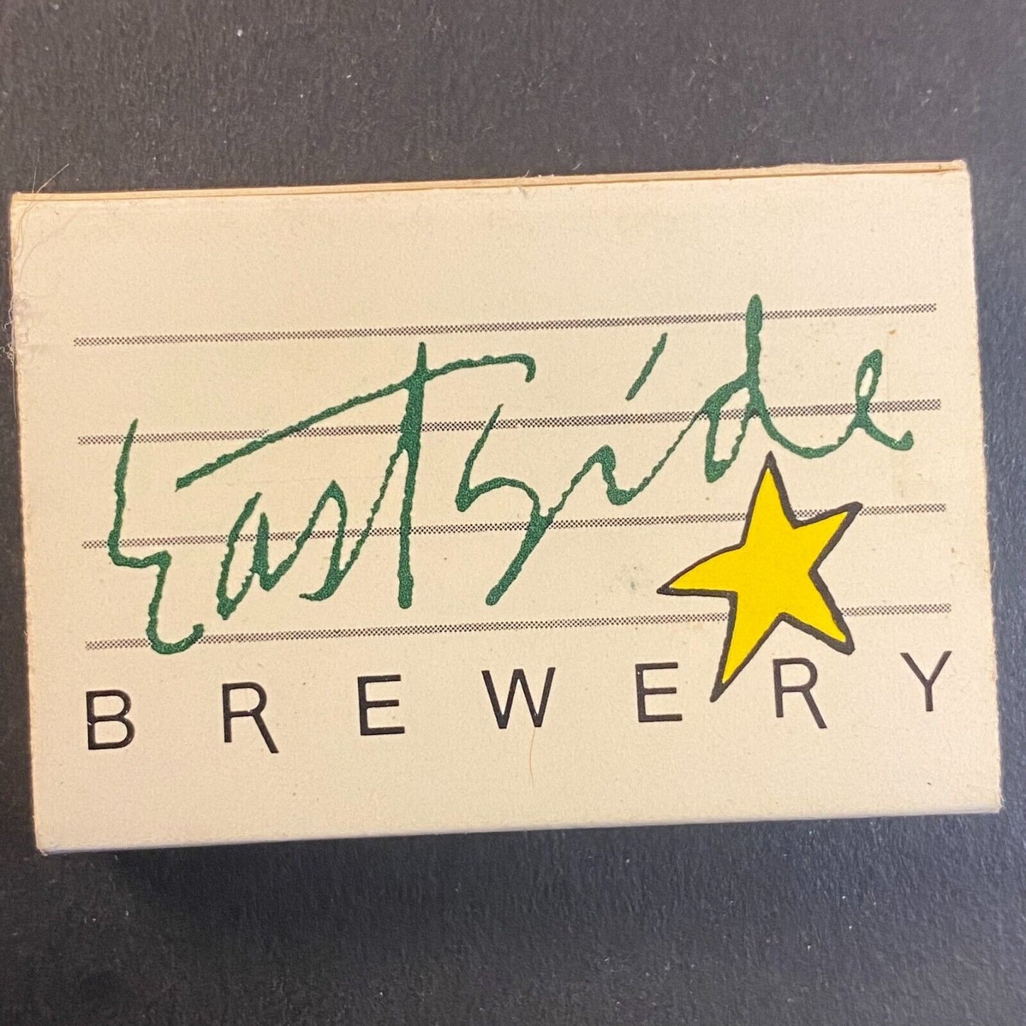 East Side Brewery Waterbury, CT Vintage Matchbox VGC Scarce