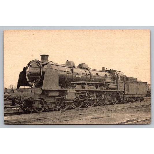 French Railroad RPPC* Postcard Machine 231 H 547 c1900 H.M.P.