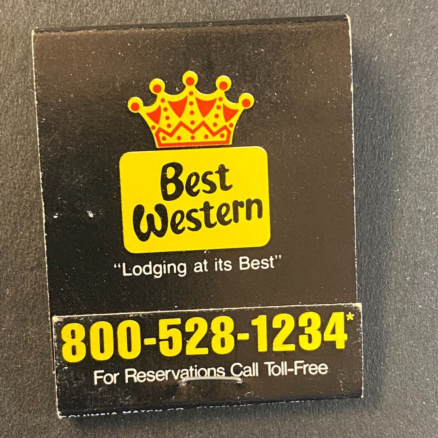 Best Western Hotels c1974-80's Full Matchbook VGC