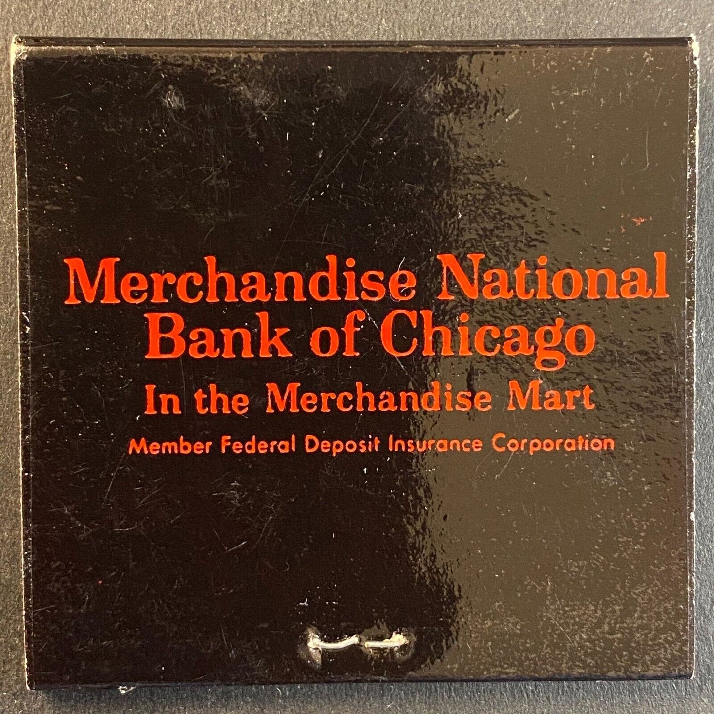 Merchandise National Bank of Chicago c1965-73 Full Matchbook VGC
