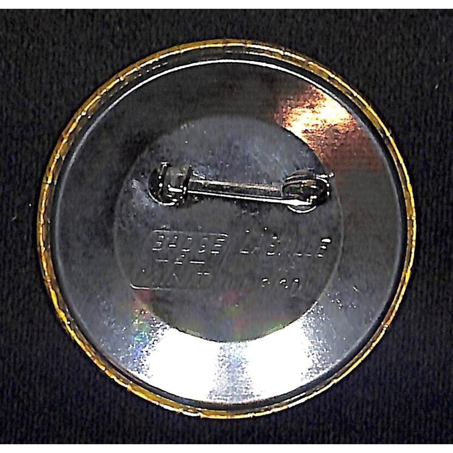 Boy Scouts BSA Indian Trails Semper Paratus Steel Pinback 2 1/4" c1960's Scarce