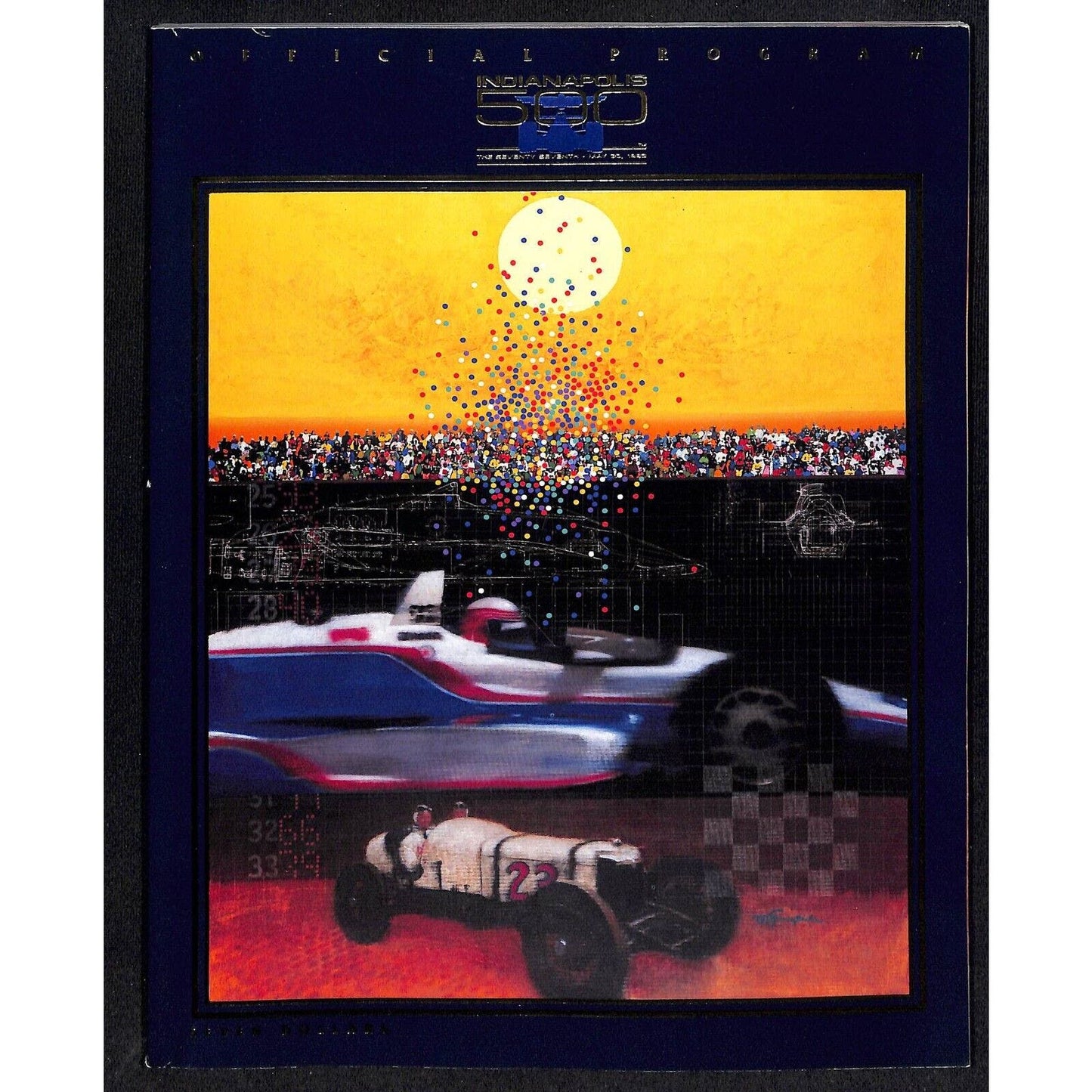 1993 Indianapolis 500 Racing Program VGC 207pp 1 lb. 4oz.