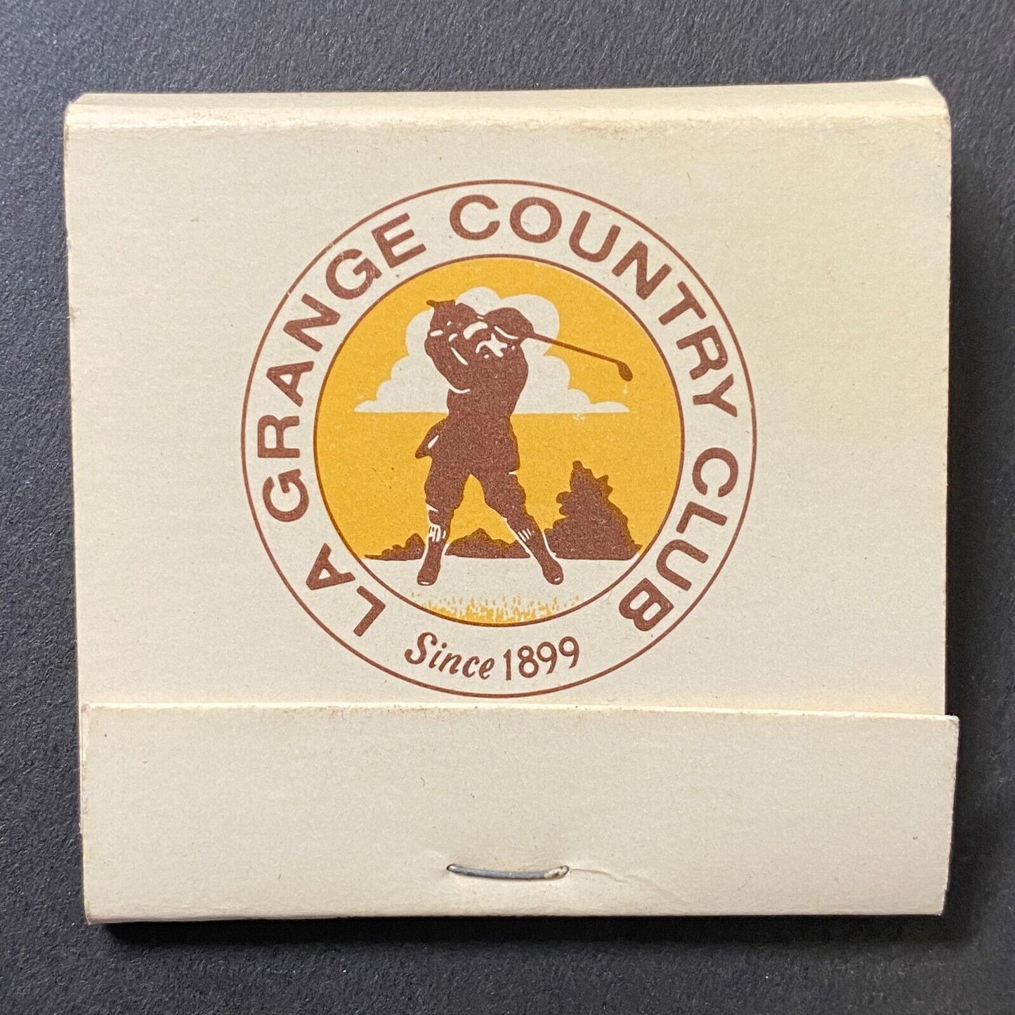 La Grange Country Club Chicago Near Full (-1) Matchbook c1974 VGC Scarce