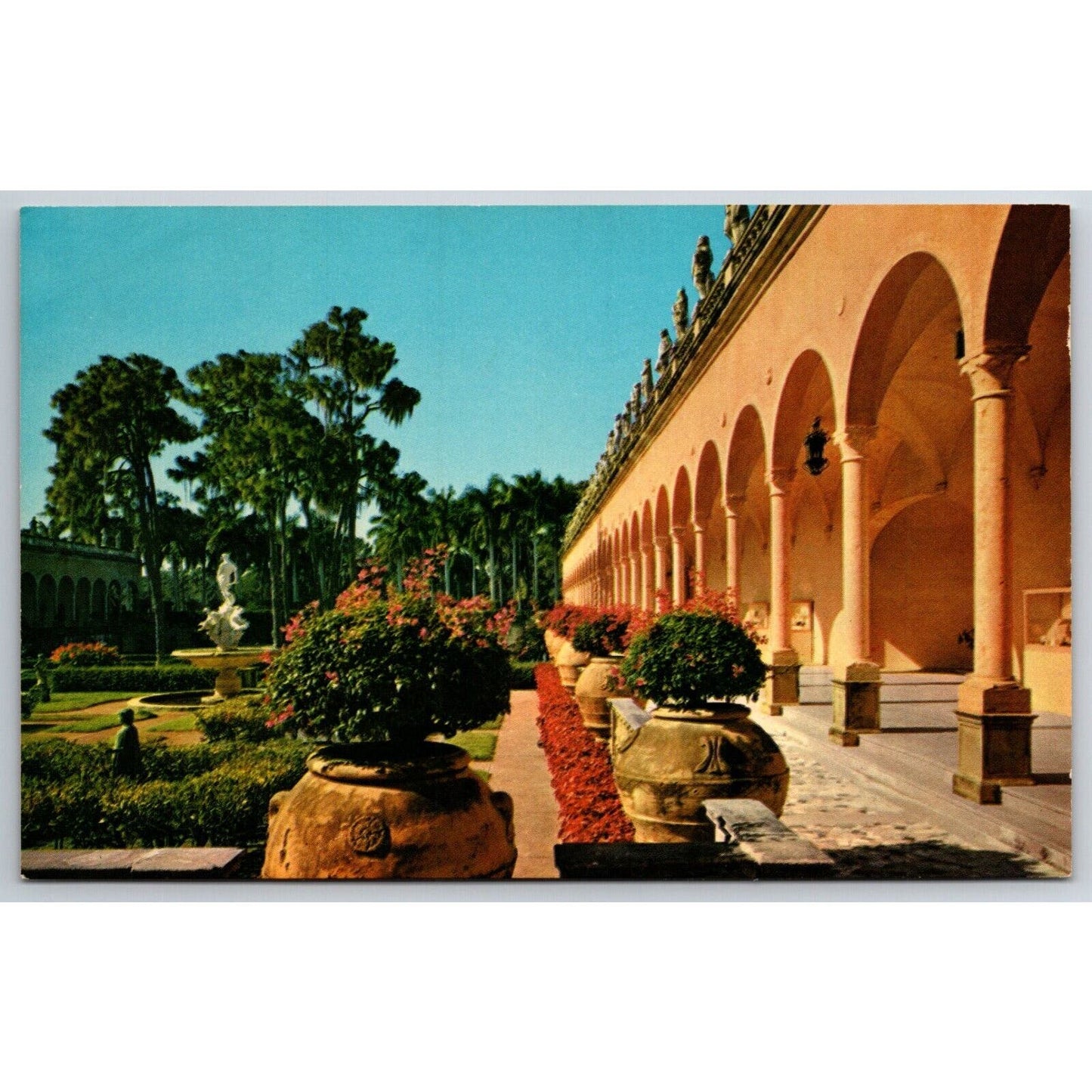 Ringling Brothers / John and Mabel Ringling Museum Sarasota Postcard NP VGC