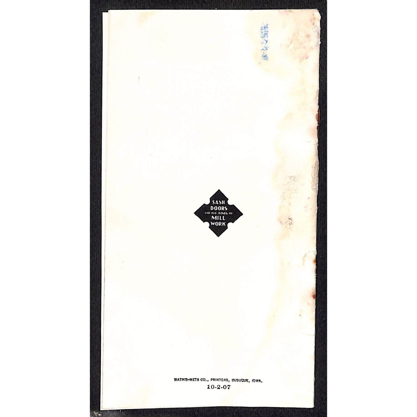Adams & Kelly Co. Omaha, NE 1907 Small Window Sash Catalog 6pp Prices Scarce