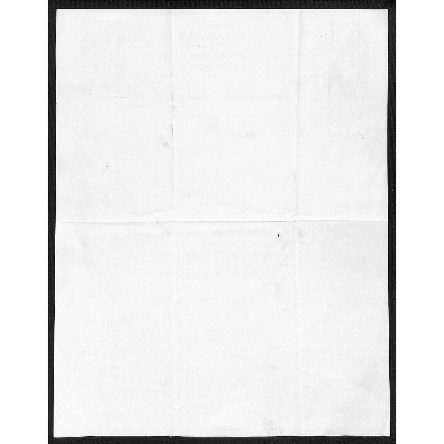 1897 Bozeman, MT E.F. Hanly Stoves Hot Air and Water Heaters Letterhead Vignette