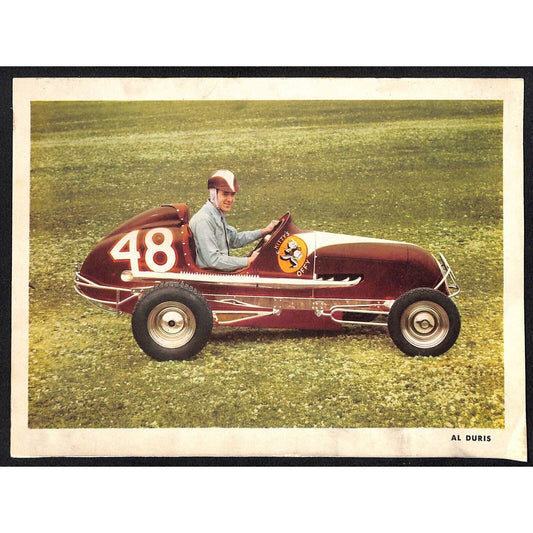Hinchliffe Stadium ? Auto Racing Program Midget Car Al Duris Paul Russo - Scarce