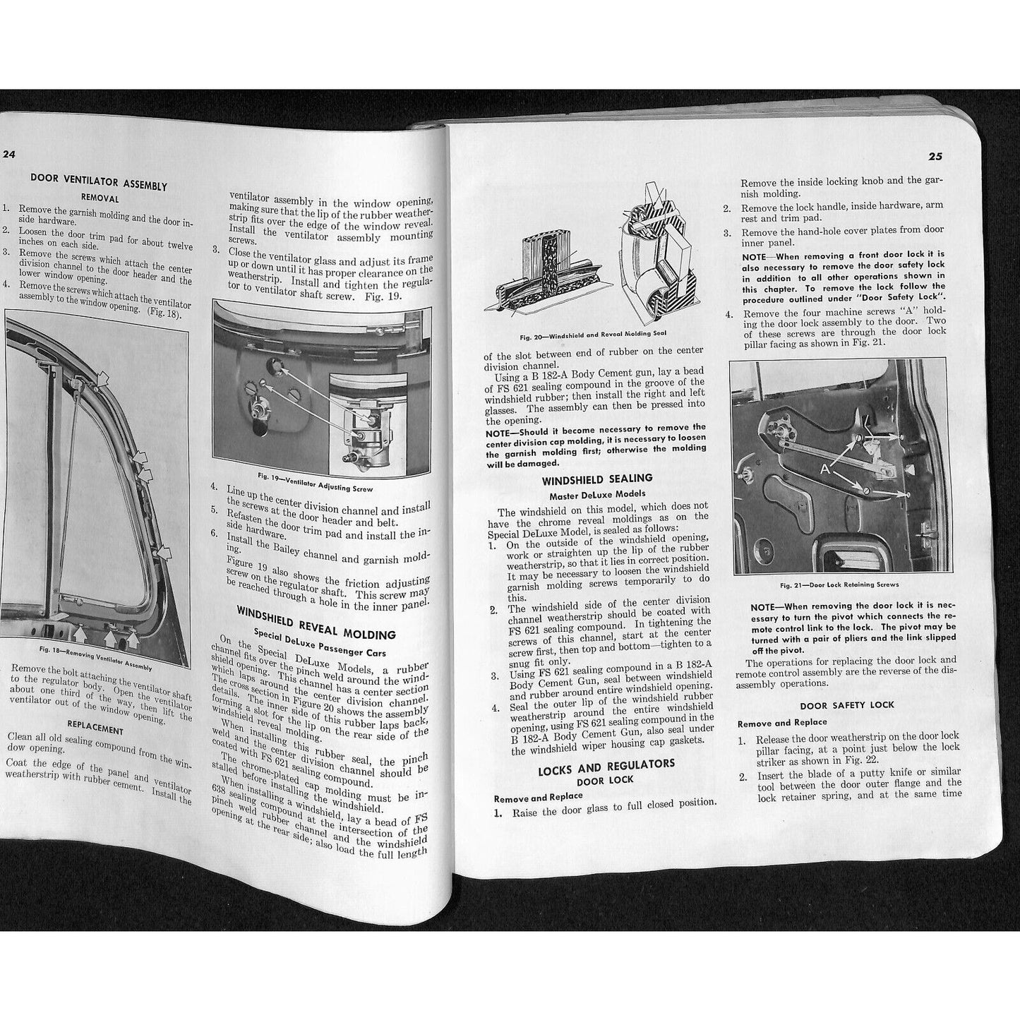 1941 Chevrolet Shop Manual 292pp Fair to Good Condition