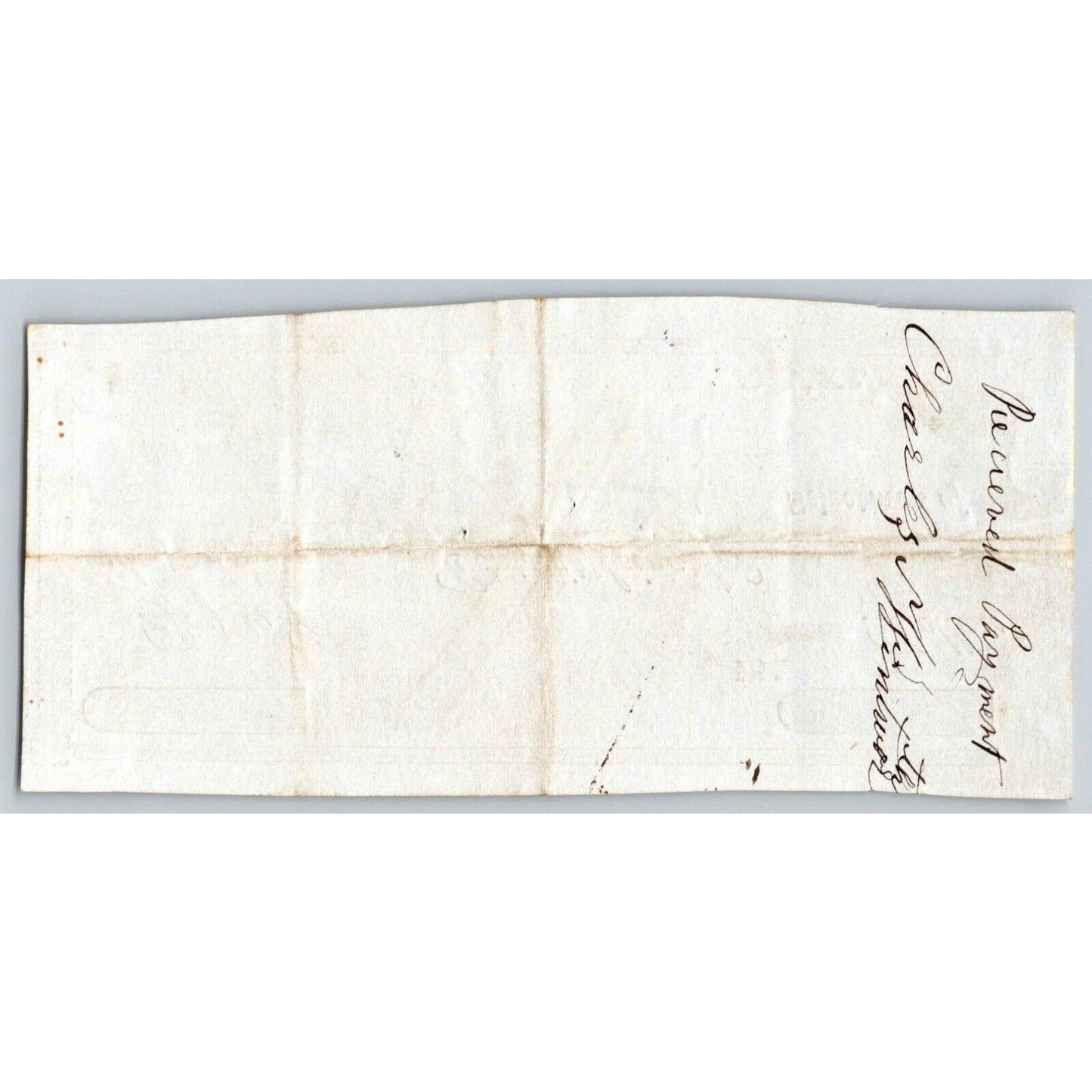 1847 Jabez Knowlton* Newburgh ME Town Check for Board and Wood Furnished?