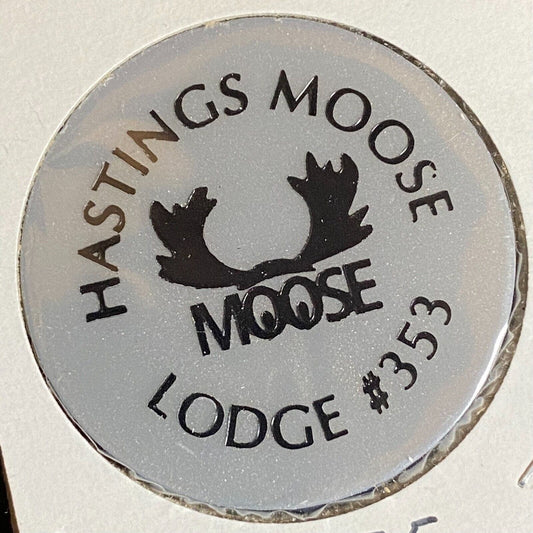Hastings Moose Lodge PA #353 c1970's-80's Plastic "$1.75" Token