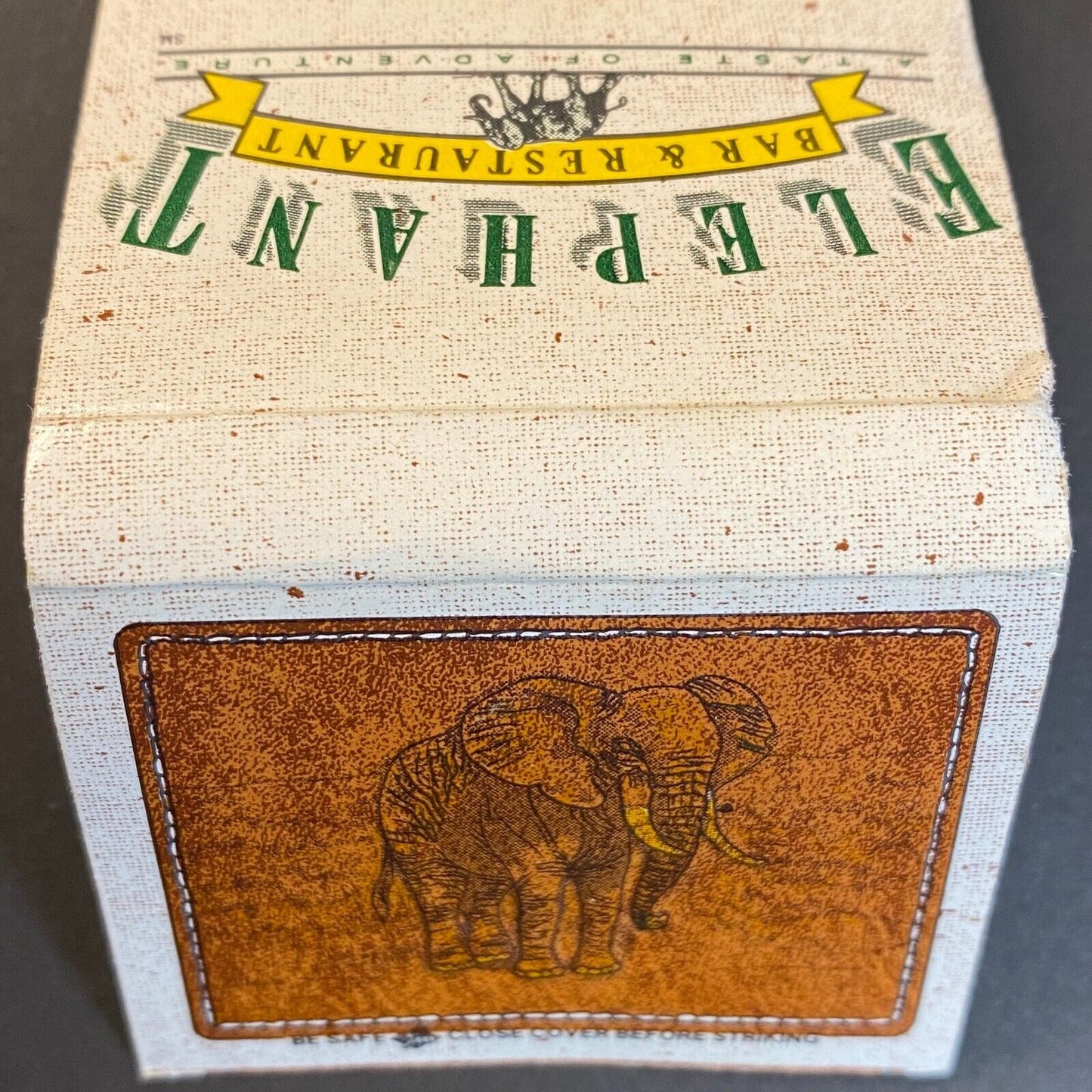 Elephant Bar & Restaurant CA Locations Near Full (-4) Matchbook c1974-80's
