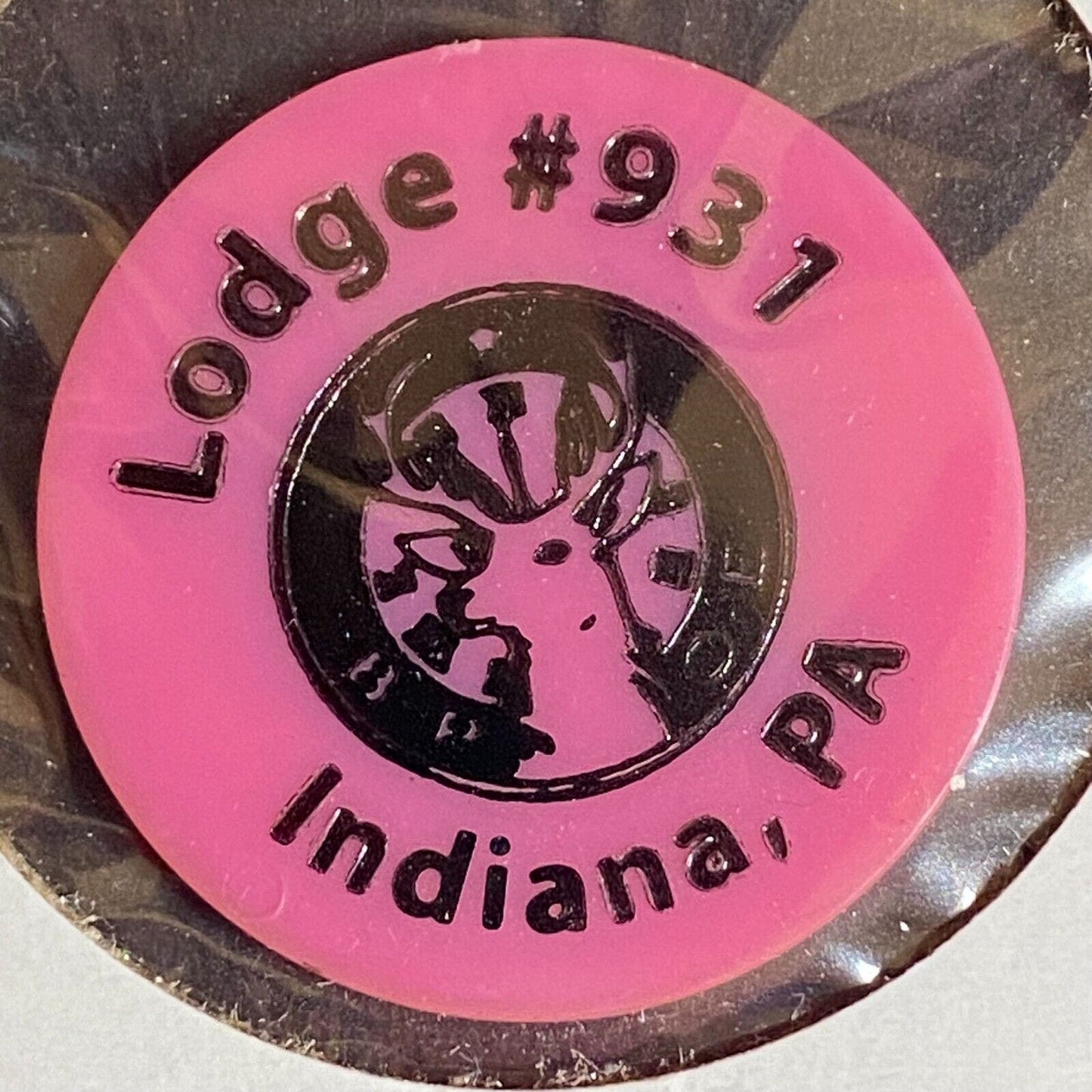 Indiana PA B.P.O Elks #931 c1970's-80's Plastic "$4.00" Token