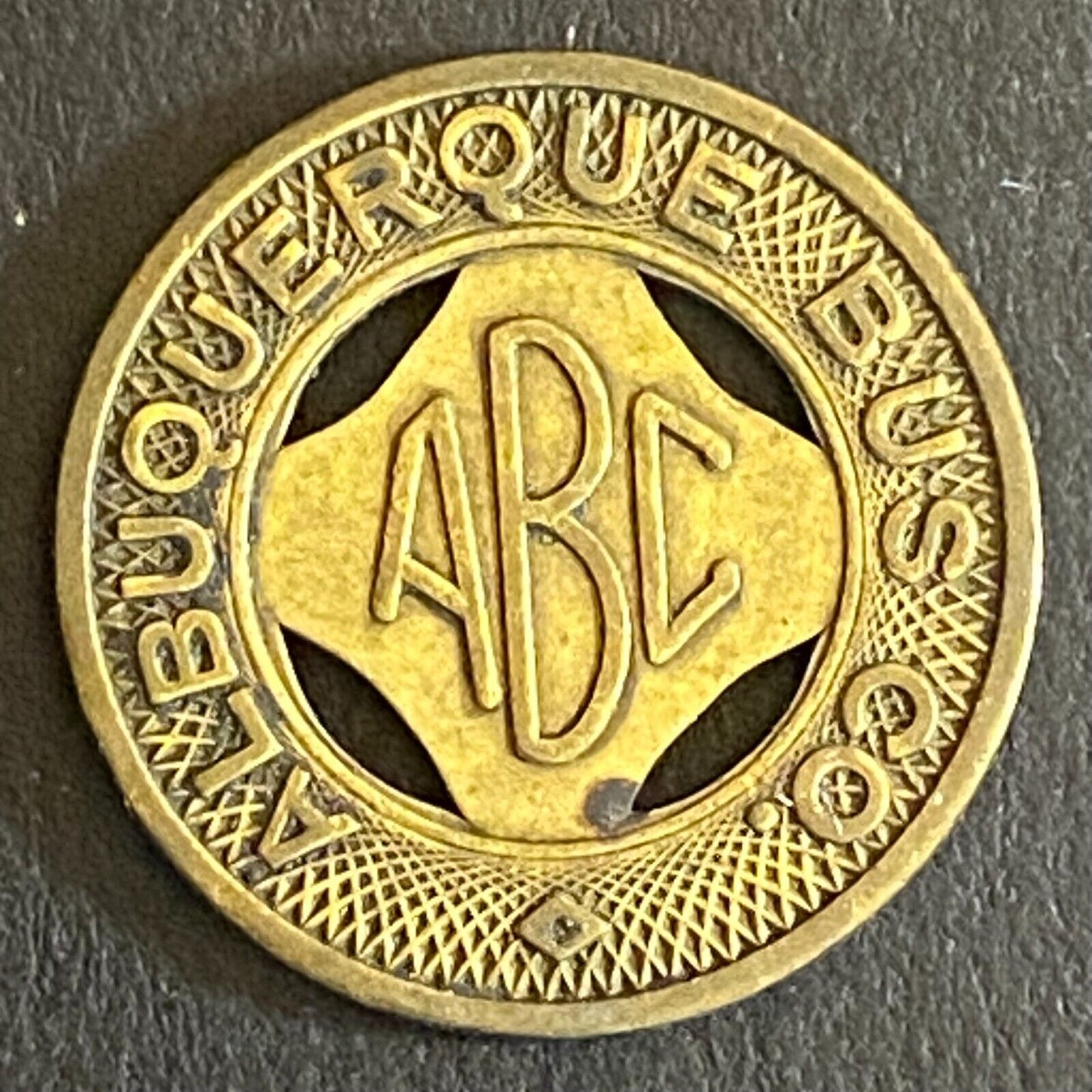 Albuquerque Bus Co. ABC Health Country Transit Token - 16mm