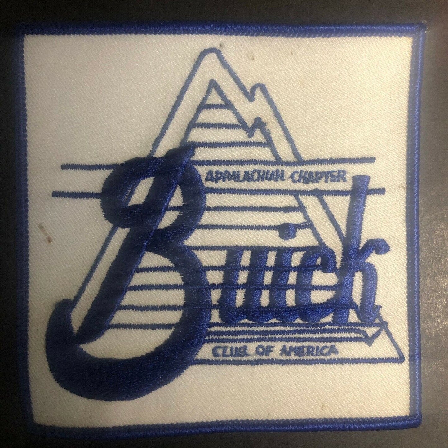 c1970's-80's "Appalachian Chapter Buick Club of America" Embroidered Patch
