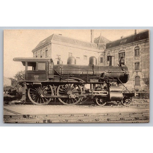 French Railroad RPPC* Postcard Machine 220-804 Series 220-801 c1900 H.M.P.