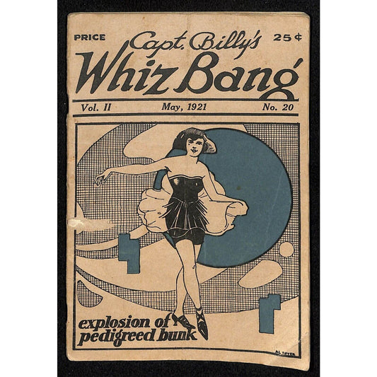Capt. Billy's Whiz Bang Magazine 1921 Vol. II No. 20 61pp