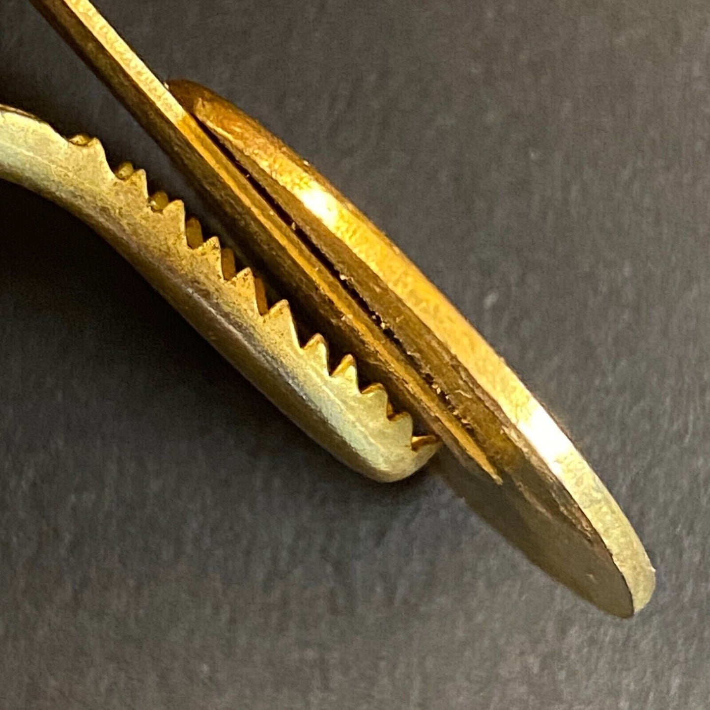 Fuller Brush Company 50th Anniversary 1906-1956 Enameled Brass Tie Clip 25mm