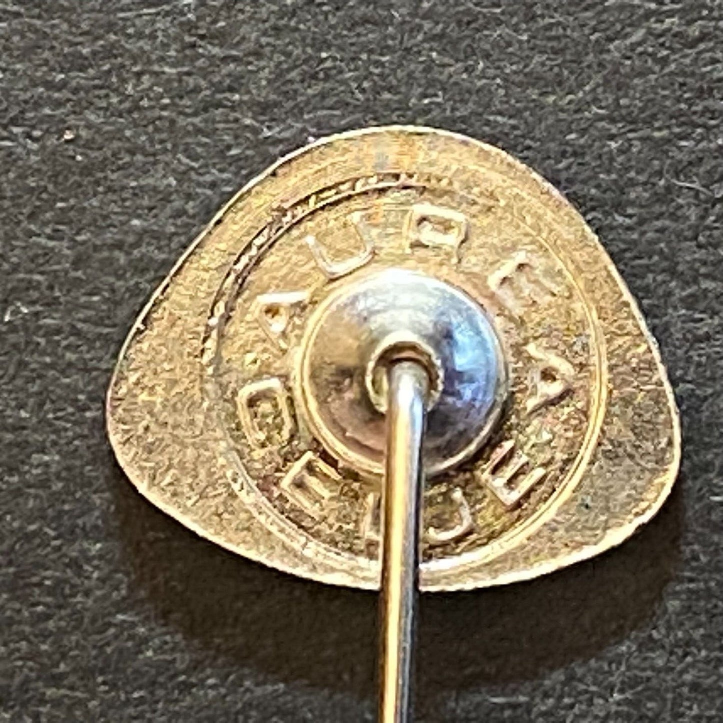 Serbian / Macedonia / Russian ? Vintage Enameled Lapel Stick Hat Pin
