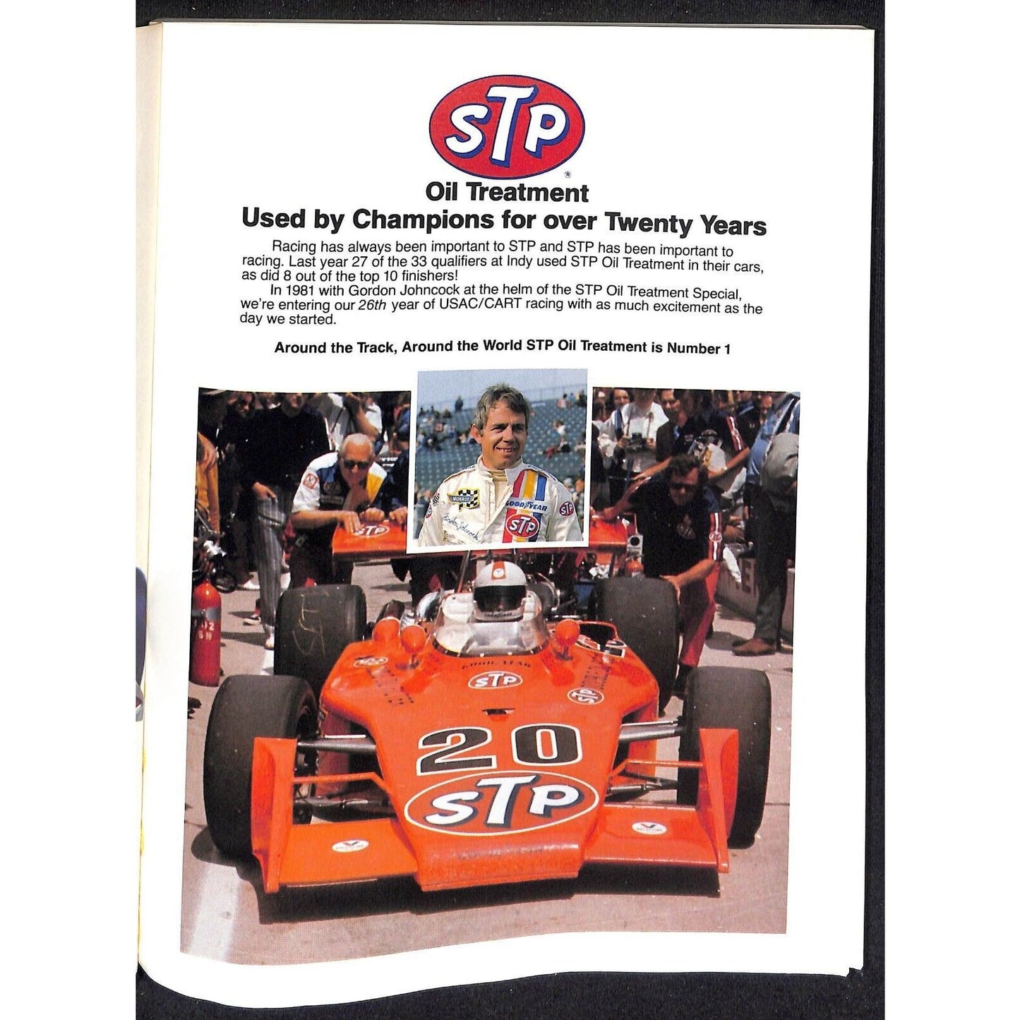 1981 Hungness Indianapolis 500 Yearbook VGC 216pp 1lb 5oz