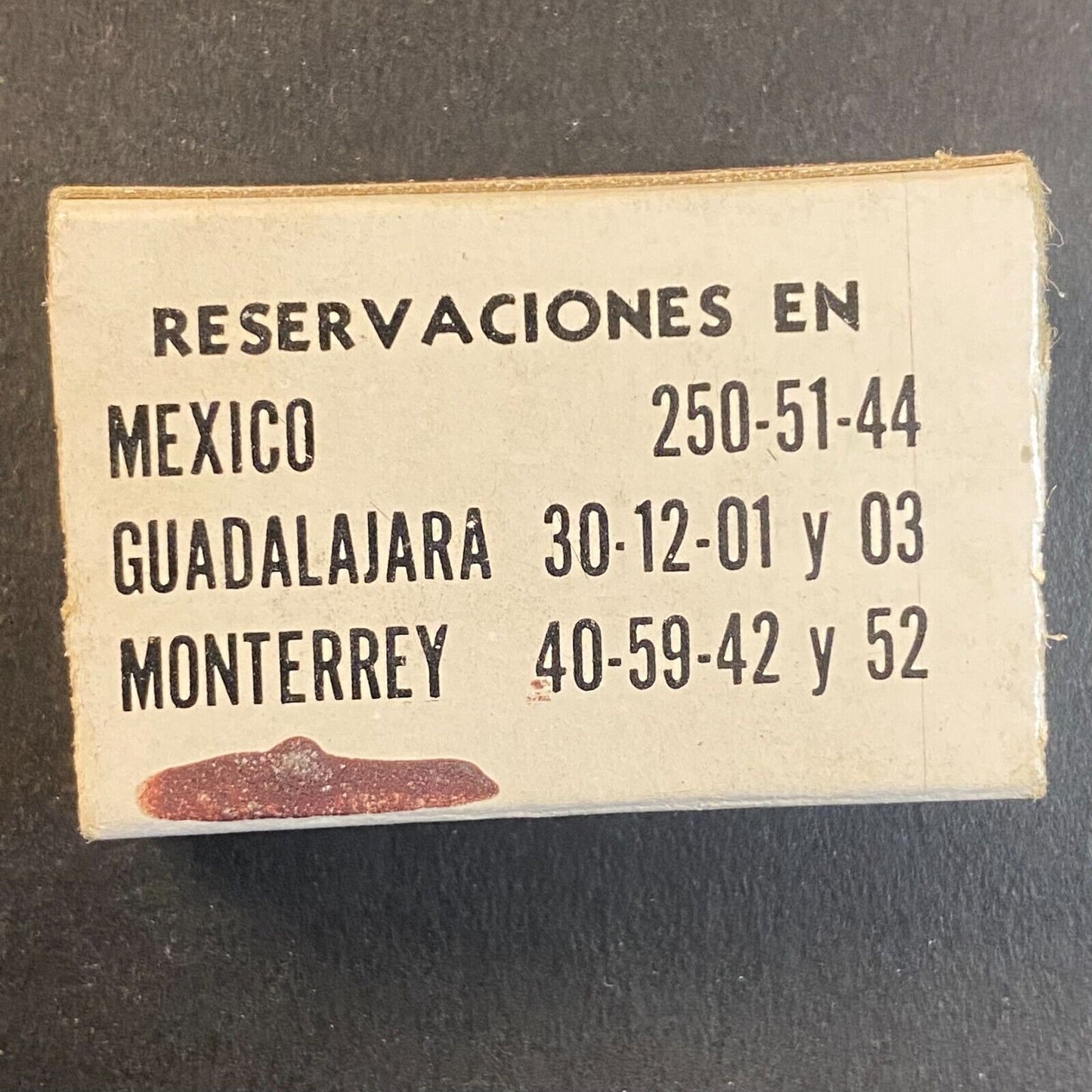 Hoteles Camino Real Westin Hotels Mexico Vintage Matchbox VGC Scarce