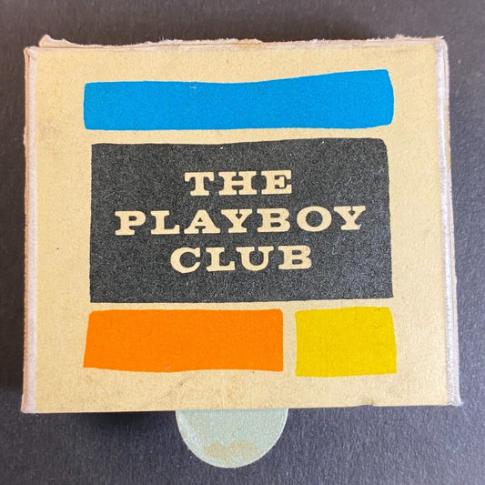 "The Playboy Club - Chicago" Vintage c1978-80 Matchbox Made in Italy Scarce VGC