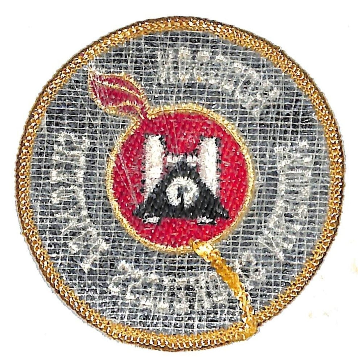 Hodgdon Modern Smokeless Powder Vintage Embroidered Patch 2.7" c1970's-80's VGC