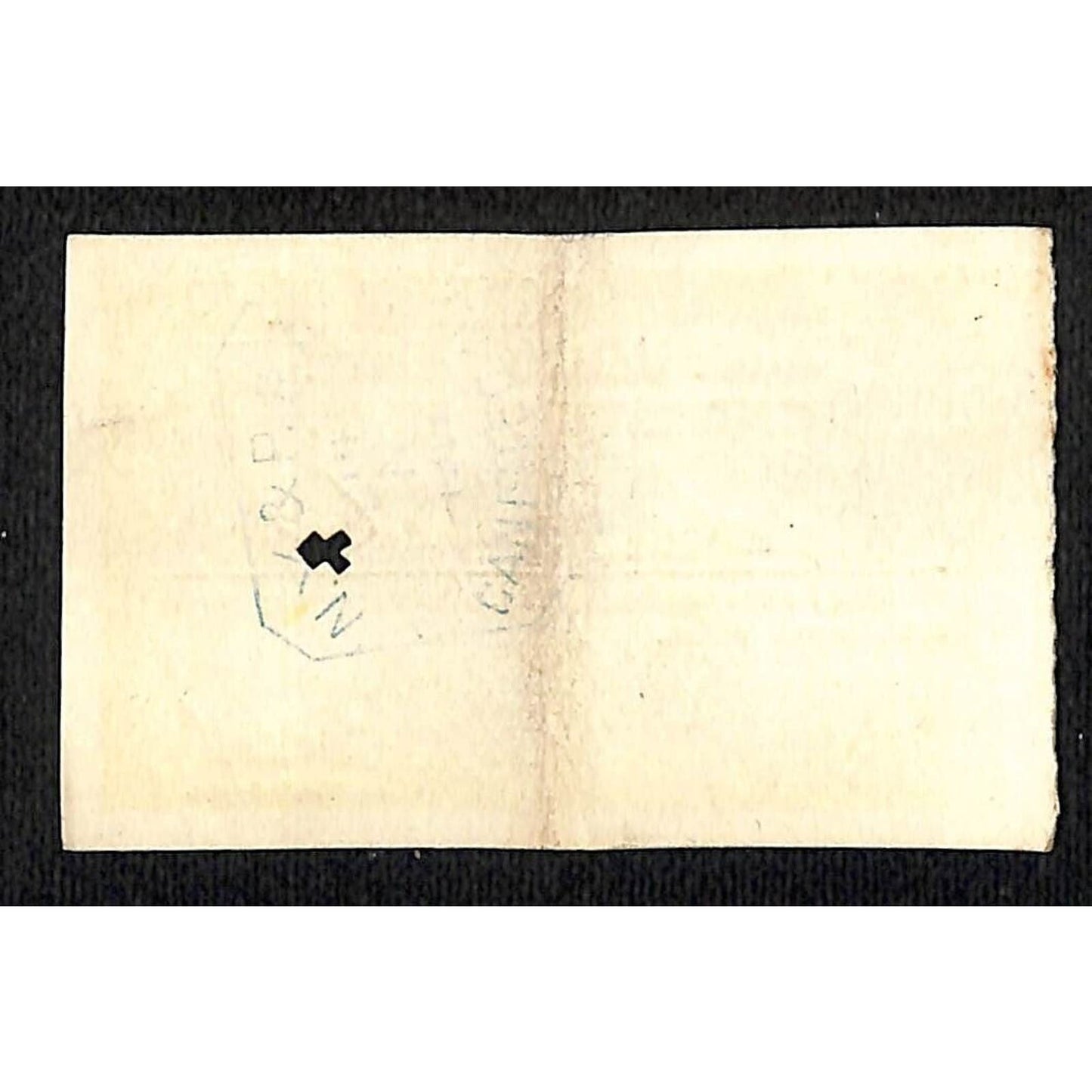 New York & Pennsylvania Railroad RY cJuly 17 1917 Edwards Ticket #6806