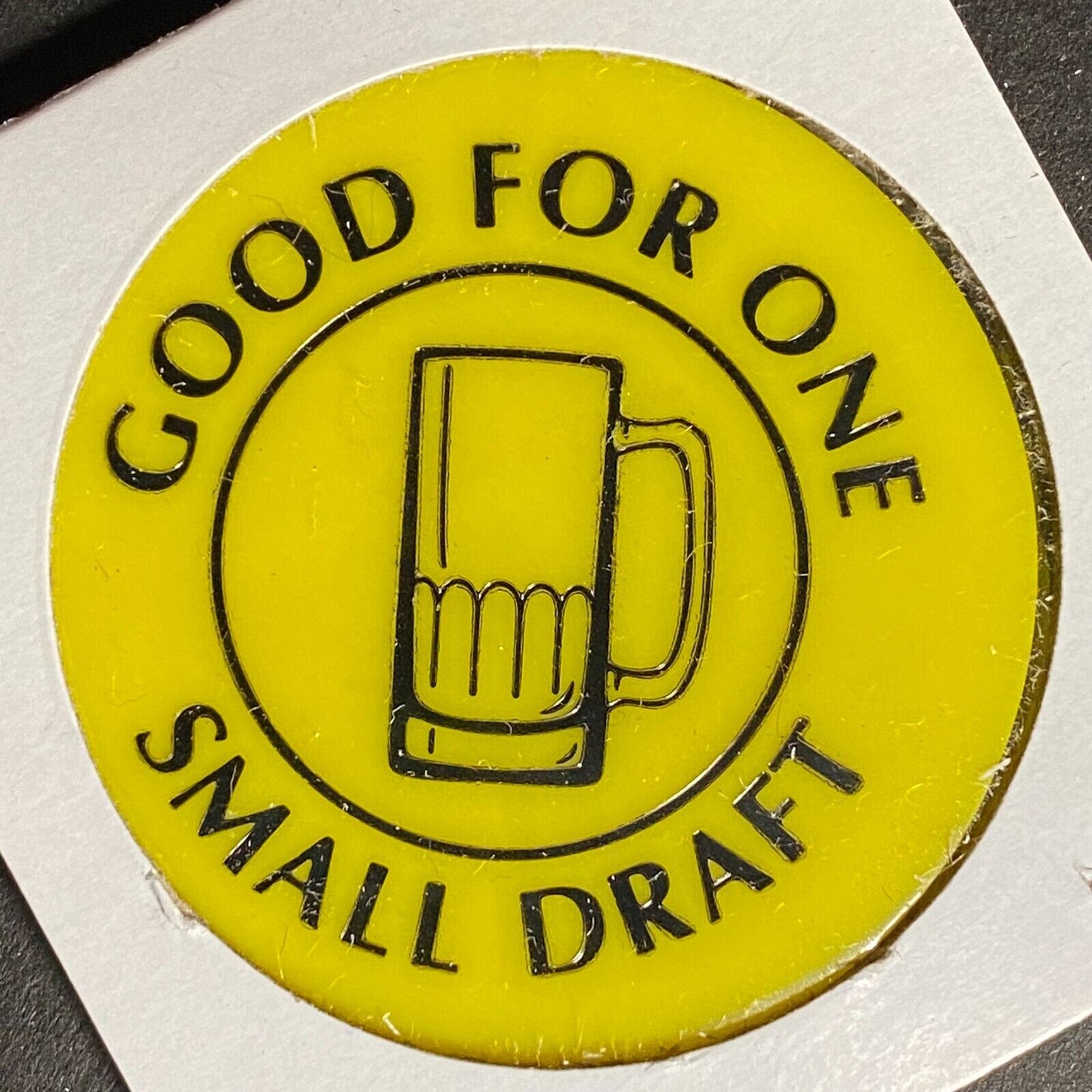 Carmichaels, PA Amer. Legion Post 400 Plastic Drink Token G/F Small Draft