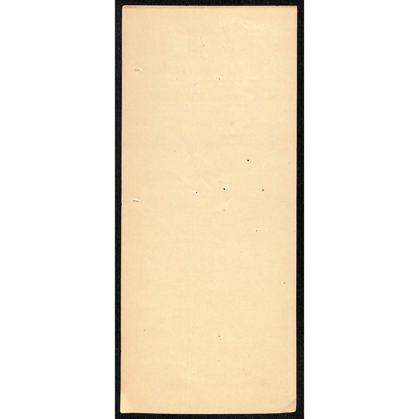1907 C.B. Hartoon Post Office Book Store Tecumseh, OK Indian Territory Receipt