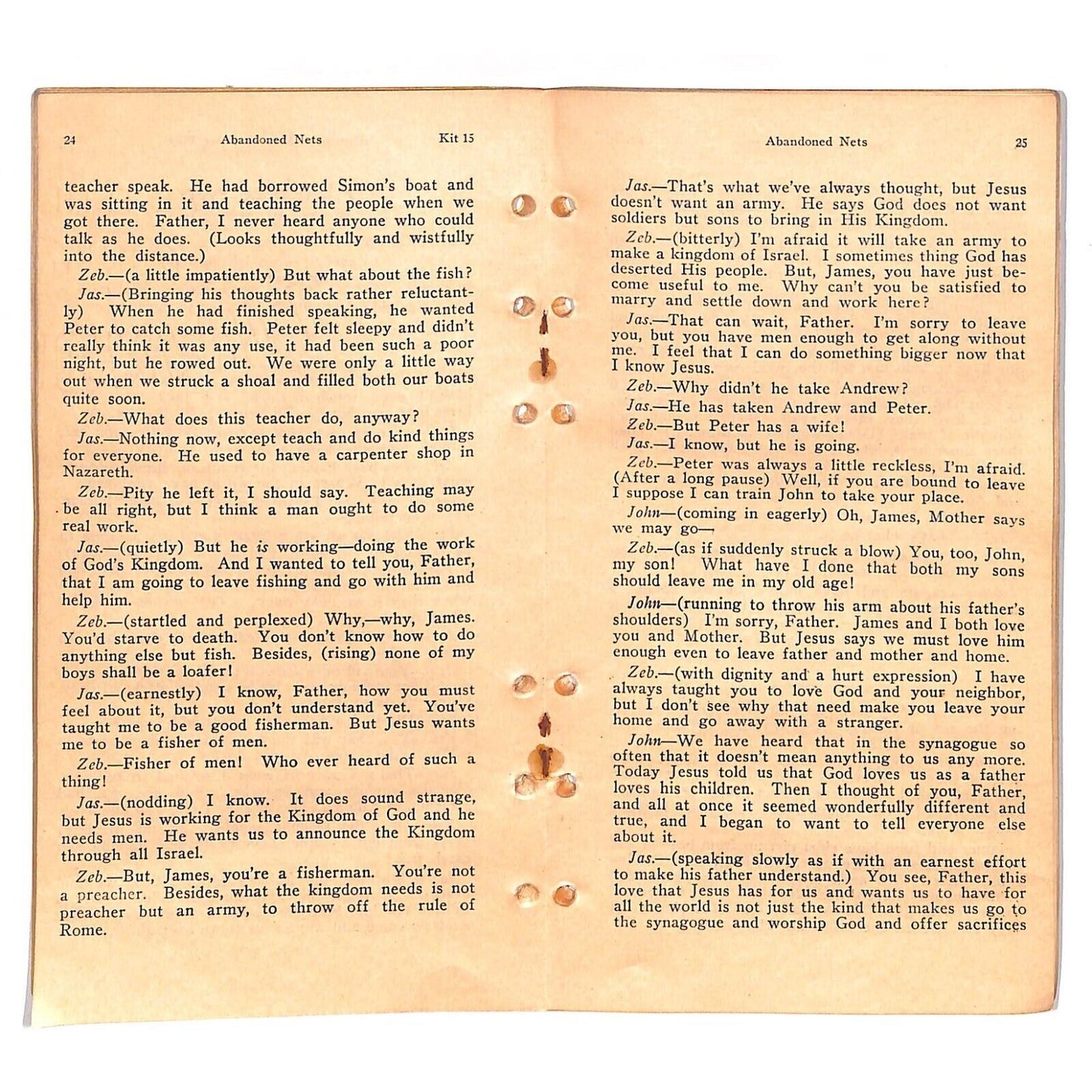 1928 Church Recreation Service Chicago "The Kit" Outdoor Activities Booklet 48pp