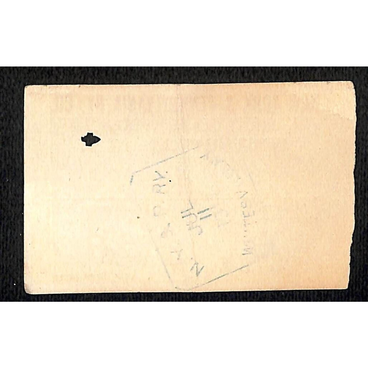 New York & Pennsylvania Ry 1917 "Large" First Class Ticket Whitesville #5738